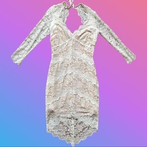 Bebe lace dress, sz small